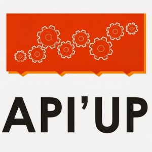 logo API'UP slogan